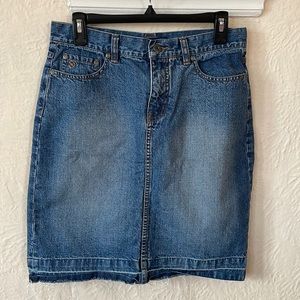 Jean skirt
